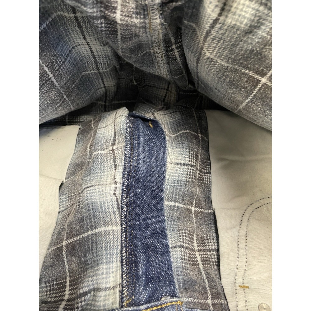Vtg Carhartt Mens Relaxed Fit Straight Leg Flannel Lined Jean B21 Workwear 38x32 - Picture 15 of 15